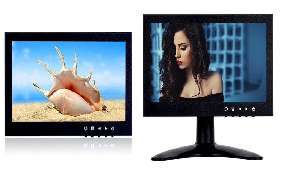 Metal Frame Industrial 10.4 inch 1024*768 Square Screen LCD Monitor