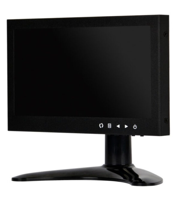 Industrial metal frame 7 inch led monitor with VGA HDMI AV USB BNC Audio Speaker input