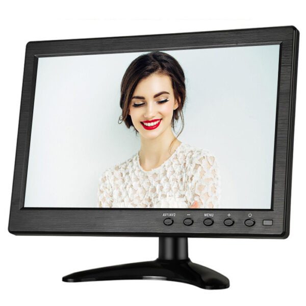 10.1 inch 1024*600 widescreen lcd monitor with VGA HDMI AV USB BNC Audio Speaker input