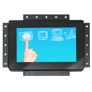 Vesa Mountable Metal Case 7 inch High Brightness Capacitive Touch Screen Monitor with VGA HDMI USB input
