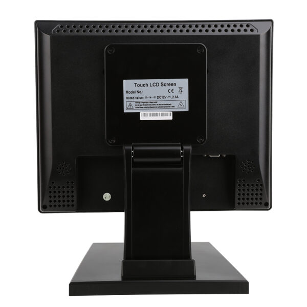 10.4 Inch High Resolution 1024 x 768 Square Screen Resistive Touch Screen POS Monitor with VGA HDMI USB input for Retail Restaurant