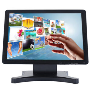 17 Inch Widescreen FHD 1920*1080P IPS Capacitive Touch Monitor with VGA HDMI USB Audio