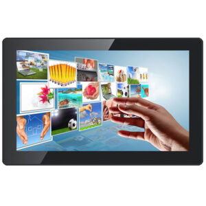 Desktop Wall Mount 10 inch Widescreen 1280*800 IPS POS Display Capacitive Touchscreen Monitor with VGA HDMI USB Audio input