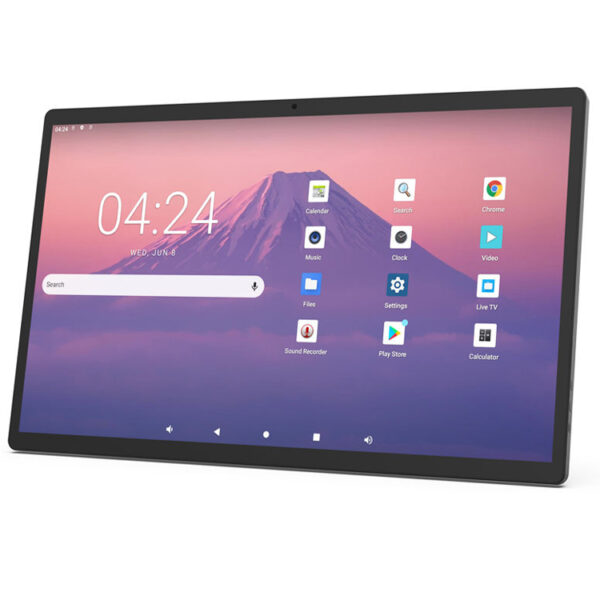 Industrial Large Android Tablet 27 inch Wall Mount Front Camera Capacitive Touch RJ45 POE Power WIFI Bluetooth Android Tablet PC